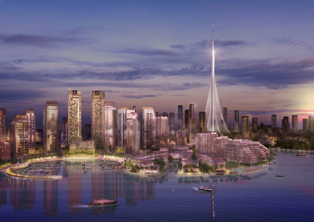 Emaar Says The Wind Tests are Completed on The Tower at Dubai Creek Harbour - Coming Soon in UAE