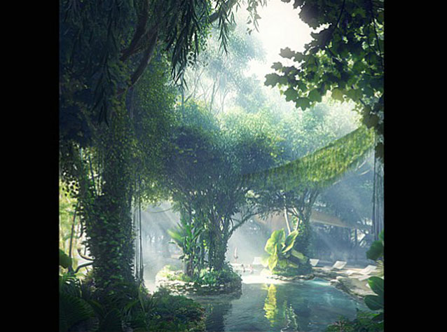 Hotel with a rainforest is coming soon - Coming Soon in UAE