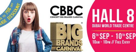Concept Big Brands Carnival in Dubai - Coming Soon in UAE
