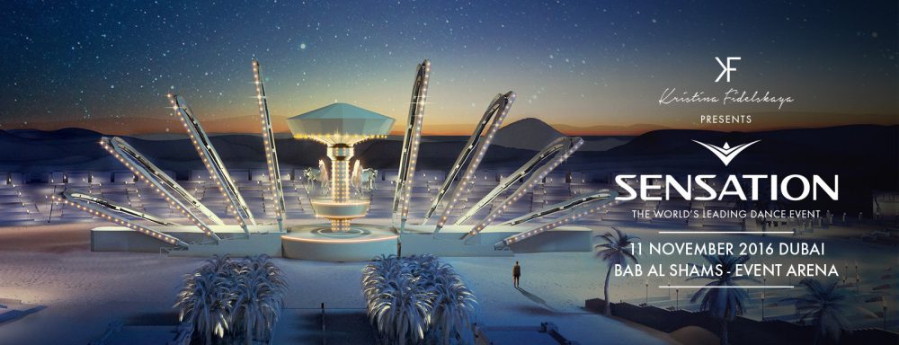 Kristina Fidelskaya presents Sensation Dubai: Desert Dome - Coming Soon in UAE