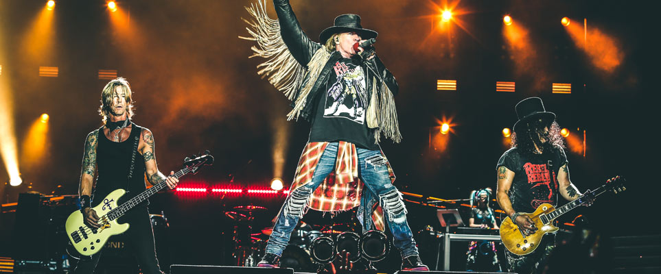 Guns N’ Roses in Dubai with a concert in March! - Coming Soon in UAE