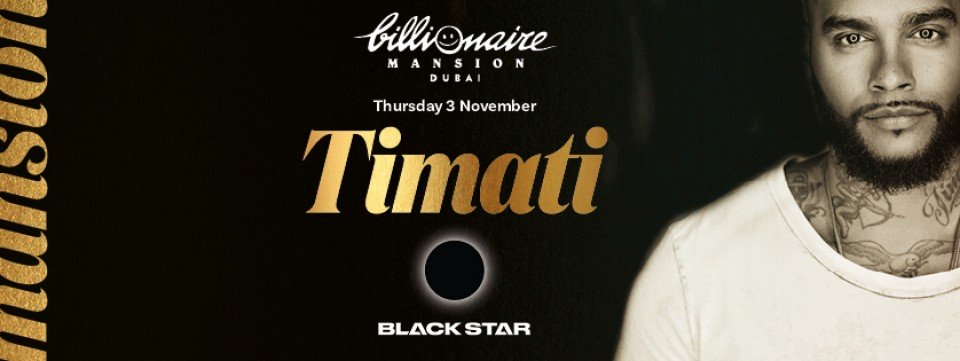 Timati Live in Dubai - Coming Soon in UAE