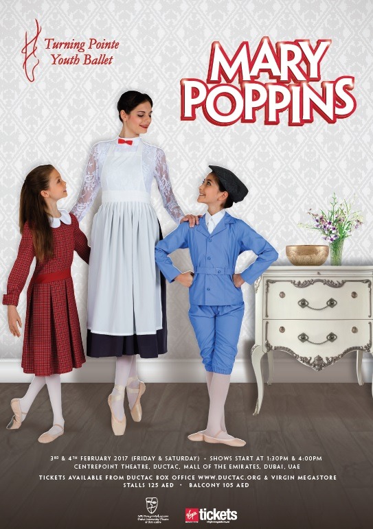 Turning Pointe Youth Ballet with Mary Poppins in Dubai - Coming Soon in UAE