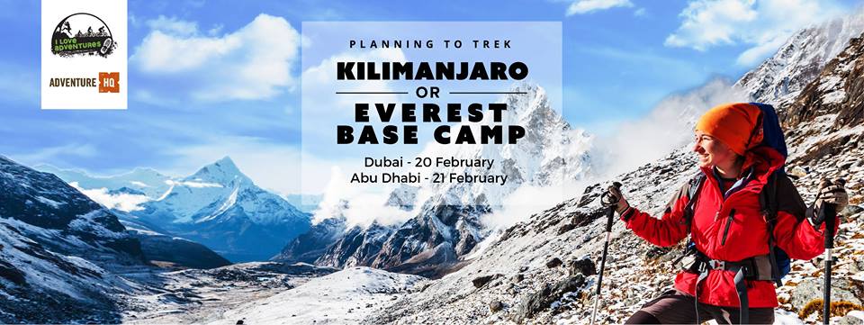 Information Evening Everest Base Camp & Kilimanjaro - Coming Soon in UAE