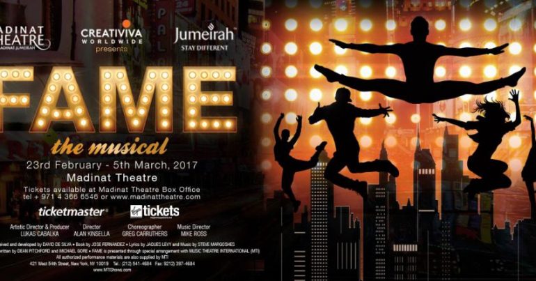 The legendary FAME The Musical comes to Dubai - Coming Soon in UAE