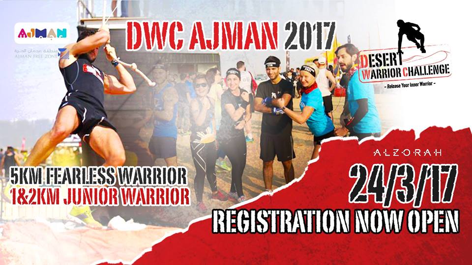 Desert Warrior Challenge in Ajman - Coming Soon in UAE