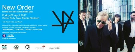 New Order Live in Dubai - Coming Soon in UAE