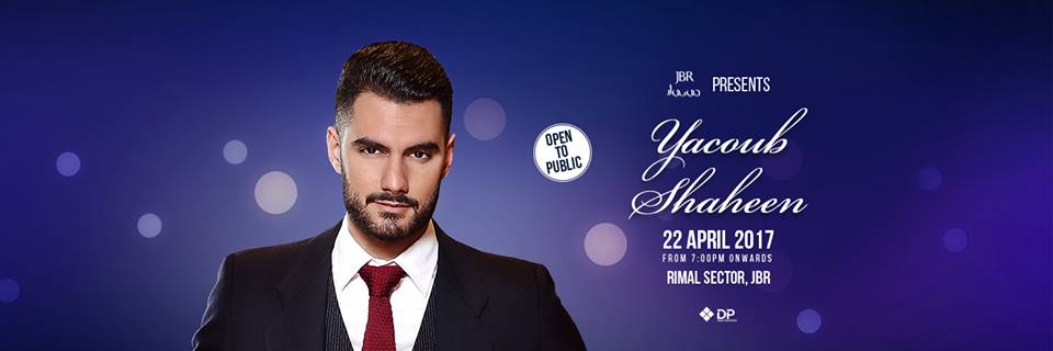 Yacoub Shaheen in Dubai with live performance - Coming Soon in UAE