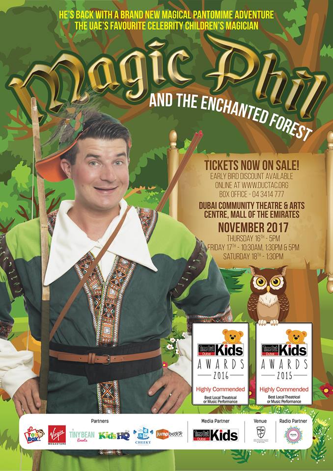Magic Phil and the Enchanted Forest Dubai - Coming Soon in UAE