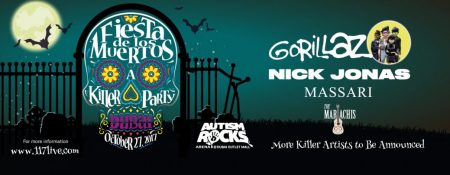 Nick Jonas and Gorillaz to Headline Fiesta De Los Muertos - Coming Soon in UAE