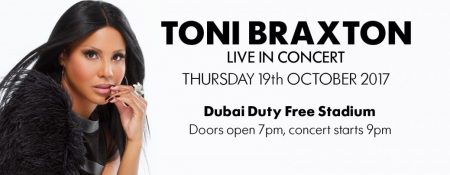 Toni Braxton Live in Dubai - Coming Soon in UAE