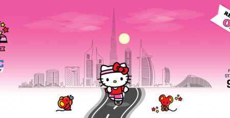 Hello Kitty Run Dubai 2017 - Coming Soon in UAE