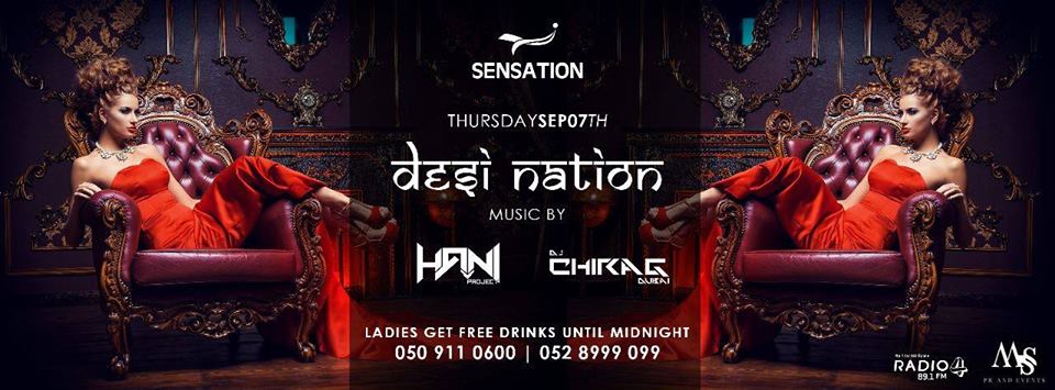 DesiNation Thursday Feat. DJ HANI & DJ Chirags - Coming Soon in UAE