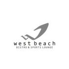 West Beach Bistro & Sports Lounge in Jumeirah Beach Residence (JBR)