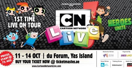 Cartoon Network Live in Abu Dhabi - Coming Soon in UAE