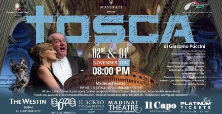 Tosca by Giacomo Puccini - Coming Soon in UAE