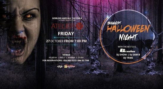 Halloween Party at Atelier M - comingsoon.ae