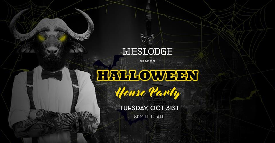 Halloween House Party at Weslodge Saloon - Coming Soon in UAE