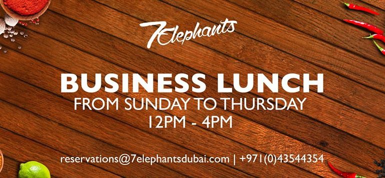 Business Lunch in 7 Elephants