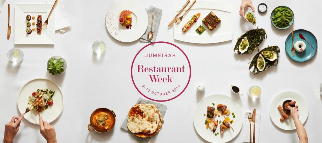 Jumeirah Restaurant Week 2017 - Coming Soon in UAE