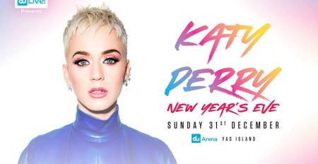Katy Perry Live in Abu Dhabi for New Year’s Eve - Coming Soon in UAE