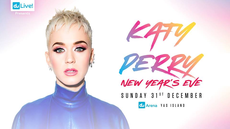 Katy Perry Live in Abu Dhabi for New Year’s Eve - Coming Soon in UAE
