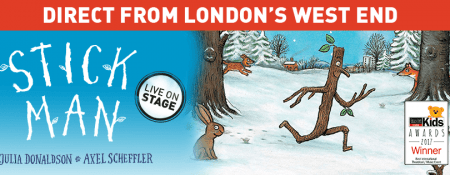 “Stick Man” by Julia Donaldson live in Dubai - Coming Soon in UAE