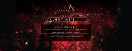 Valentine’s Day at Asia Asia - Coming Soon in UAE