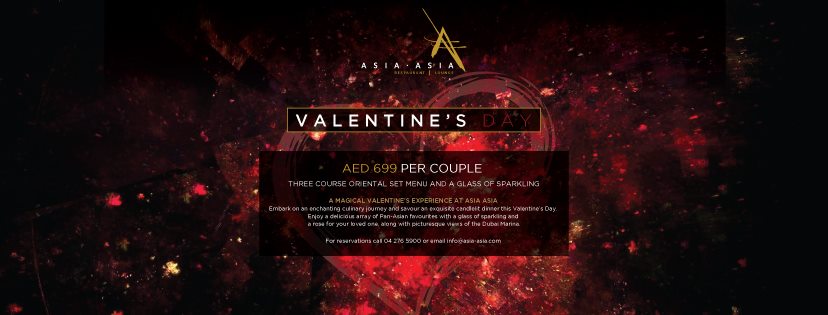 Valentine’s Day at Asia Asia - Coming Soon in UAE