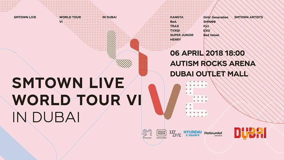 SMTown Live World Tour VI in Dubai - Coming Soon in UAE