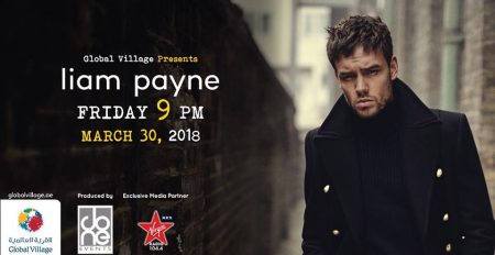 Liam Payne at Global Village - Coming Soon in UAE