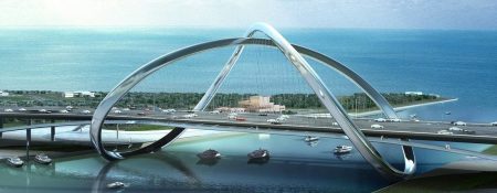 Infinity Bridge — an impressive bridge to the future will appear in Dubai - Coming Soon in UAE