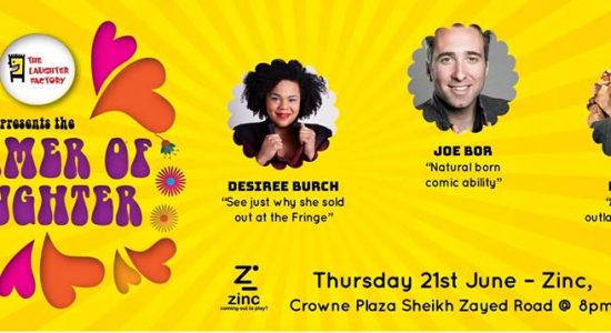 The Laughter Factory at Zinc - comingsoon.ae