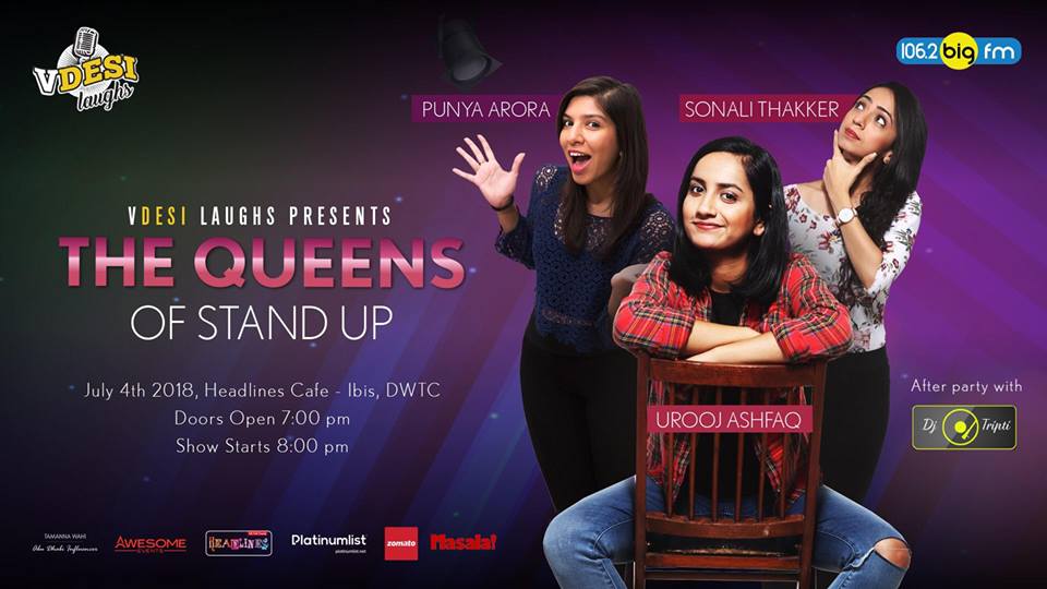 The Queens of Stand Up - Coming Soon in UAE