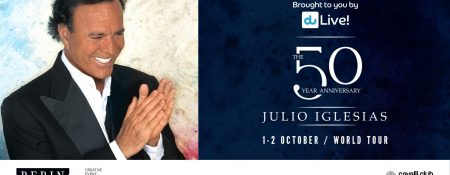 Julio Iglesias – 50th Anniversary Tour - Coming Soon in UAE