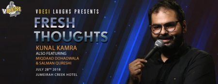 Fresh Thoughts by Kunal Kamra - Coming Soon in UAE