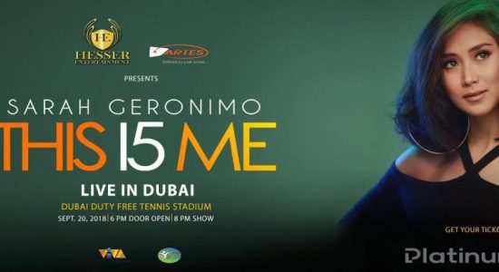 Sarah Geronimo Live in Dubai - comingsoon.ae