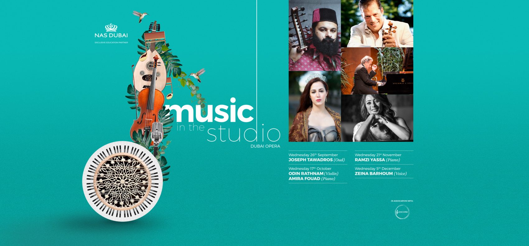 Music in the Studio: Joseph Tawadros - Coming Soon in UAE