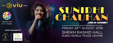 Sunidhi Chauhan Live in Dubai - Coming Soon in UAE