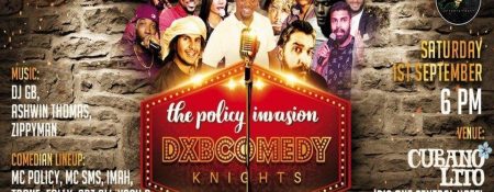 Dxb Comedy Knights - Coming Soon in UAE