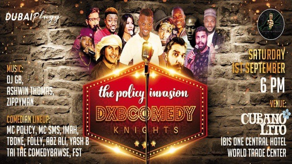 Dxb Comedy Knights - Coming Soon in UAE