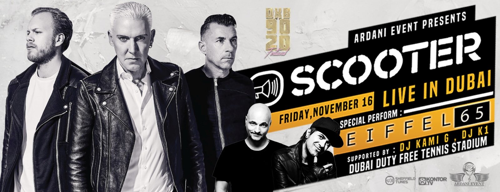 DXB 9020 FEST – Scooter and Eiffel 65 Live in Dubai - Coming Soon in UAE