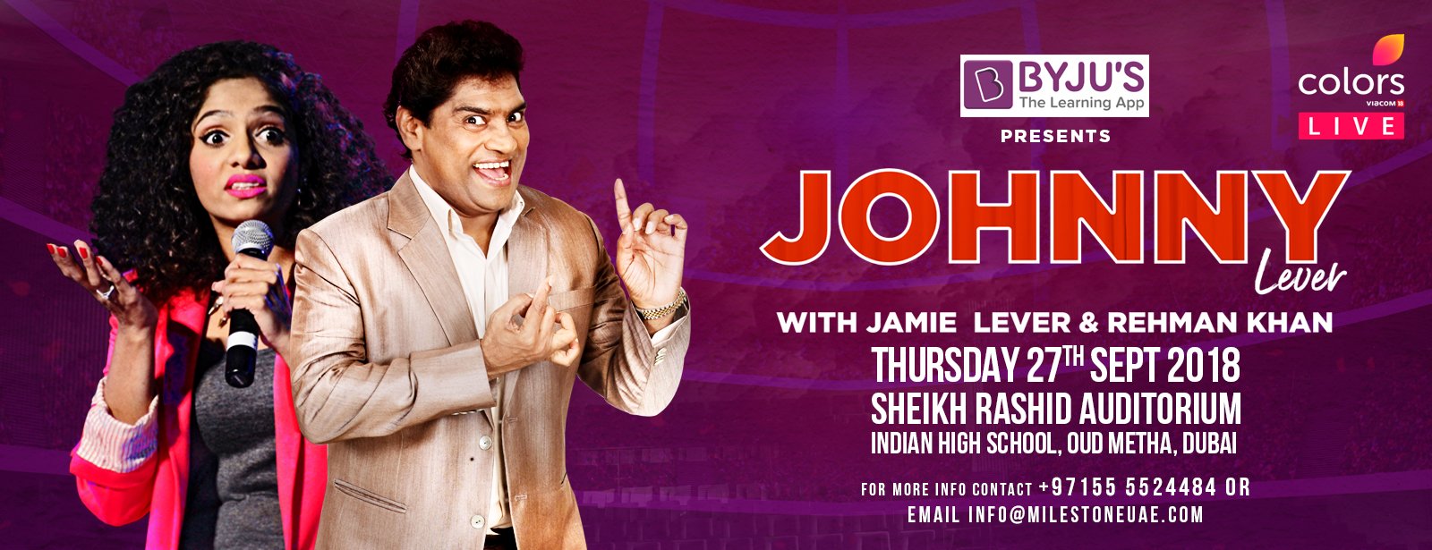 Famous Indian comedian Johnny Lever Live in Dubai - Coming Soon in UAE