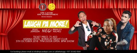 Laugh Pa More — live stand up comedy night - Coming Soon in UAE