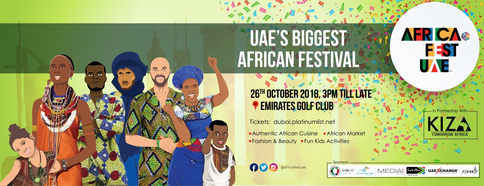African Festival UAE 2018 - Coming Soon in UAE