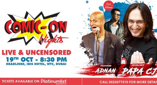 Comic On Nights – Live and Uncensored - comingsoon.ae