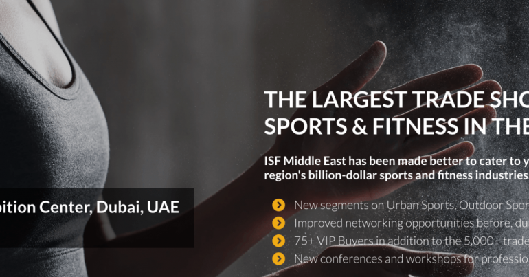 International Sports and Fitness Middle East 2019 - Coming Soon in UAE