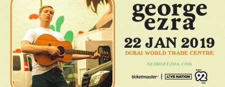 George Ezra Live at DWTC - Coming Soon in UAE