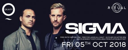 Ritual presents DJ duo Sigma - Coming Soon in UAE