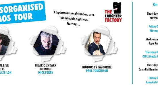The Laughter Factory presents The Disorganised Chaos Tour - comingsoon.ae